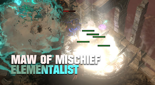 [3.24] Maw of Mischief DD Elementalist | Path of Exile Gems